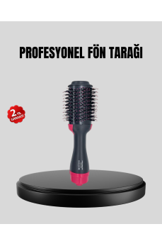 220°C Profesyonel Fön Tarağı – Negatif İyon Teknolojili, 3 Isı Kademeli, 1200W