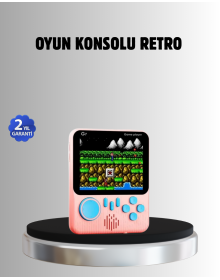 Retro Oyun Konsolu – 3.5 İnç Ekran, 666 Klasik Oyun, TV Bağlantılı