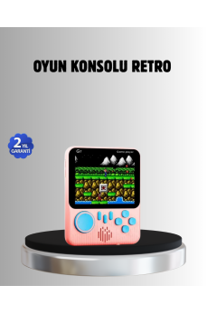 Retro Oyun Konsolu – 3.5 İnç Ekran, 666 Klasik Oyun, TV Bağlantılı