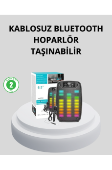 Bluetooth Bağlantılı Taşınabilir Müzik Cihazı – 2 Saat Kesintisiz Müzik