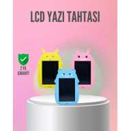 Kağıt Benzeri LCD Yazı Tableti | Tek Tuşla Silme ve Uzun Pil Ömrü