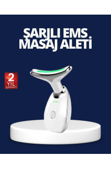 Yüz ve Boyun Sıkılaştırıcı Cilt Bakım Cihazı | EMS Mikro Akım & Kırışıklık Giderici