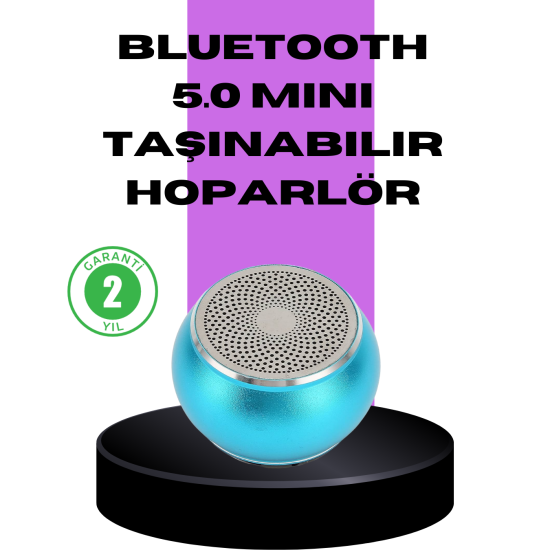 Taşınabilir Mini Bluetooth Hoparlör 9m Menzil Dahili Mikrofon Taşınabilir Mini Bluetooth Hoparlör 9m Menzil Dahili Mikrofon