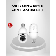 Akıllı Duylu 360° Güvenlik Kamerası – PTZ Özellikli, Uzaktan Kontrollü Akıllı Kamera