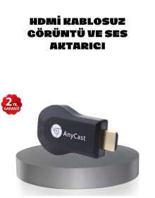 M9 Plus Kablosuz HDMI Görüntü Aktarıcı – Tak Çalıştır, iOS Android Windows Uyumlu