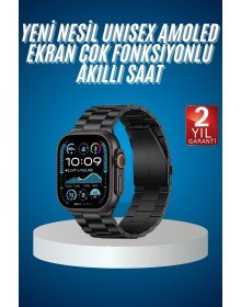 Akıllı Saat 3 Kordonlu Waterproof Adımsayar, Titreşim ve GPS Özelliği