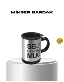 Paslanmaz Çelik Kendi Kendini Karıştıran Akıllı Kupa – Isı Yalıtımlı