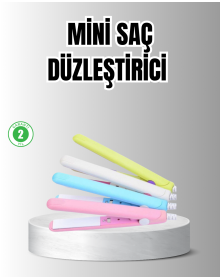 GW Taşınabilir Saç Maşası – Tourmaline Seramik, Negatif İyon Teknolojisi