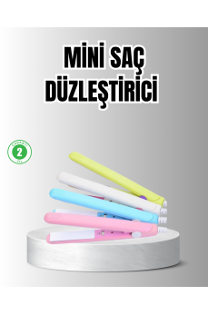 GW Taşınabilir Saç Maşası – Tourmaline Seramik, Negatif İyon Teknolojisi