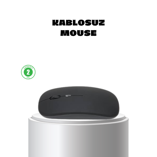 Kablosuz Mouse – Gelişmiş Optik Sensör, Profesyonel ve Oyun Kullanımına Uygun Kablosuz Mouse – Gelişmiş Optik Sensör, Profesyonel ve Oyun Kullanımına Uygun