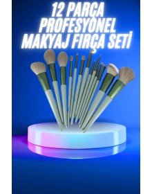 13 Parça Makyaj Fırça Seti Far Kontür Aydnlatıcı Fırçası İz Bırakmaz Hafif ve Yumuşak