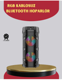 Tüm Cihazlarla Uyumlu RGB Işıklı Kablosuz Klavye ve Mouse Seti