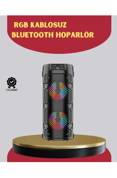 Çift Sürücülü Taşınabilir Kablosuz Hoparlör