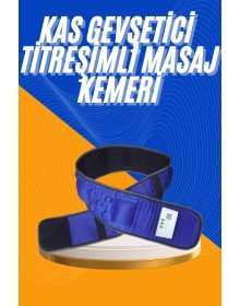 5 Motorlu Titreşimli Masaj Aleti Masaj Kemeri Göbek Bel İnceltmeye Uygun