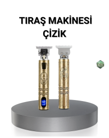 Kablosuz Şarjlı Profesyonel Tıraş Makinesi – 1800 mAh Lityum Pil