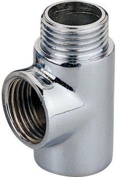 1/2 Delikli Krom Uzatma Te 1/2 Delikli Krom Uzatma Te