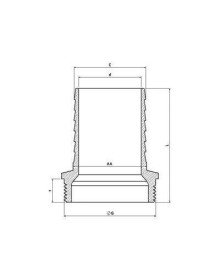 1/2 Sarı Hortum Rakoru