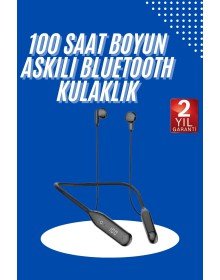100Saat Uyumlu Bluetooth Kulaklık Kablolu ANC Özellikli Kulaklık