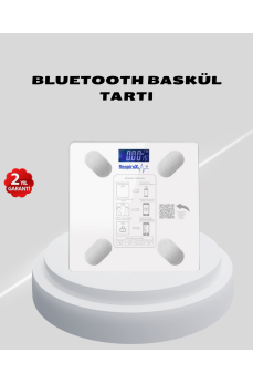 Akıllı Bluetooth Tartı – 8 Farklı Ölçüm Verisi, Otomatik Kişi Tanıma