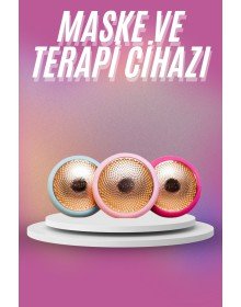 Mini Maske ve Işık Terapi Cihazı Led  Akıllı Maske Hassas Ciltlere Özel