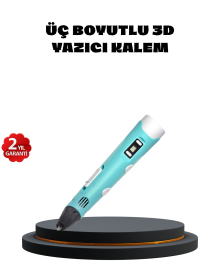 3D Yazıcı Kalem FDM Teknolojili ve ABS PLA Filament Uyumlu