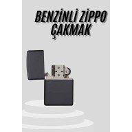 Çakmak Parlak Siyah Doldurulabilir Hedyelik Eşya