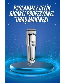 3 Taraklı Saç Sakal Düzeltici Traş Makinesi Seti Paslanmaz Çelik