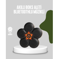 Akıllı Müzikli Boks Makinesi Bluetooth Bağlantılı Işıklı Hedefli Fitness Aleti