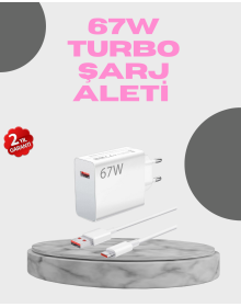 67 Watt Hızlı Şarj Seti Realme 7 8 9 Pro Uyumlu