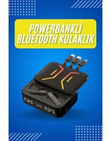 Yeni Nesil Akıllı Saat ve Bluetooth Kulaklık Kampanyası Dijital Göstergeli Powerbankli