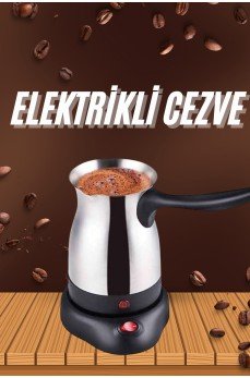 Elektrikli Türk Kahvesi Makinesi Elektrikli Cevze Telveli