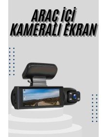 Çift Kameralı Araç Kamerası Ön ve Arka Kameralı
