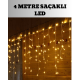 4 Metre Şelale Led Işık Perdesi Dekoratif
