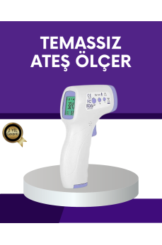 Temassız Ateş Ölçer Dijital Kızılötesi Termometre Hızlı Ölçüm