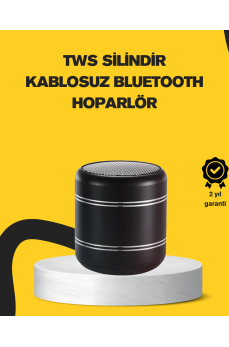 Mini Alüminyum Bluetooth Hoparlör Yüksek Bas Performansı