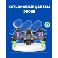 1080P Full HD Katlanabilir Drone Uzun Uçuş Süreli Hafif Tasarım