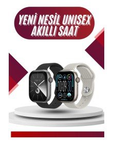 Kablosuz Bluetooth Bağlantılı Kulaklık ve Dokunmatik Ekran Akıllı Saat Arama Cevaplama