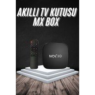 Akıllı TV kutusu Mx Box Android 7.1 TV kutusu 2.4G Wifi