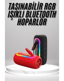Bluetooth Hoparlör Uzun Pil Ömrü Taşınabilir Yüksek Ses Kaliteli