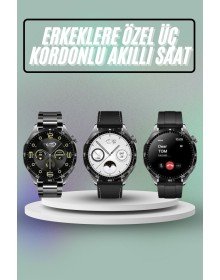 Akıllı Saat Ios Ve Android Tüm Telefonlara Uyumlu Çok Fonksiyonlu Amoled Ekran