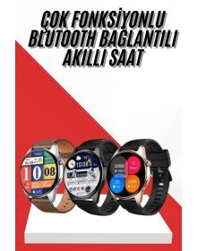 Akıllı Saat 1.5 Inç Amoled Ekran Çift Kordonlu GPS NFC Uyumlu