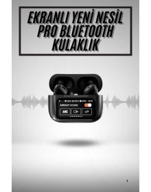 Kablolu Bluetooth Kulaklık ve Kadınlara Özel Bileklik Hediyeli Yeni Nesil Akıllı Saat 3 Kordonlu