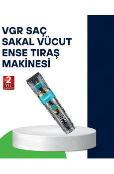 VGR V-695 Profesyonel Saç ve Sakal Kesme Makinesi Şarjlı ve Kablolu Kullanım