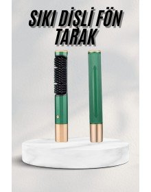 Düzleştirici Fırça Saç Düzleştirici Arada Fön Tarak Taşınabilir