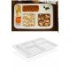 1 Adet 5 Bölmeli Kırılmaz Tabldot Tabak Self Servis Yemekhane Okul Lokanta Tabildot (40 cm x28 cm) 1 Adet 5 Bölmeli Kırılmaz Tabldot Tabak Self Servis Yemekhane Okul Lokanta Tabildot (40 cm x28 cm)