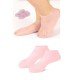 1 çift silikon jel topuk nemlendirici çorap ayak bakımı çatlama koruyucu krem çorabı
