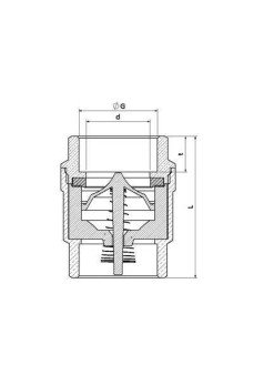 1''lik Dik Çekvalf Prinç 1''lik Dik Çekvalf Prinç