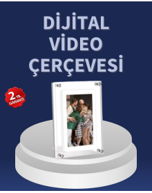 Ses Kontrol Tuşlu 7 İnç Dijital Fotoğraf Çerçevesi – Kolay ve Pratik Kullanım