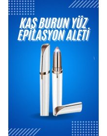Yüz Epilatör Kıl Kaş Bıyık Tüy Alma Aleti Kaş Bıyık Alma Epilatörü