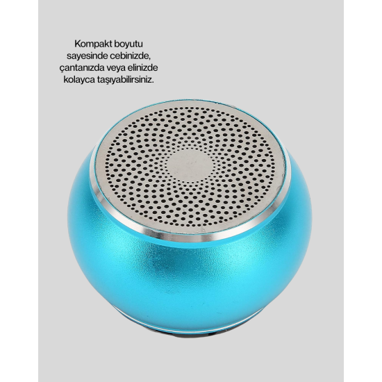 Kablosuz Bluetooth 5.0 Hoparlör | Kompakt ve Güçlü Ses